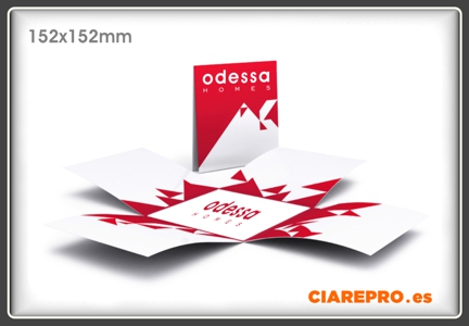 carpeta portadocumentos cuadrada